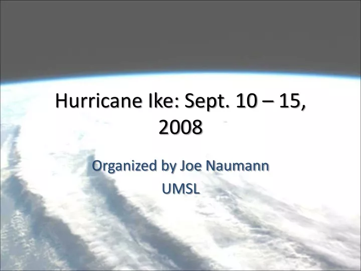 hurricane ike sept 10 15 2008