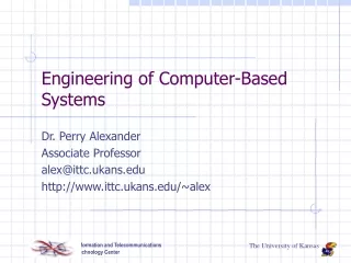 Engineering of Computer-Based Systems