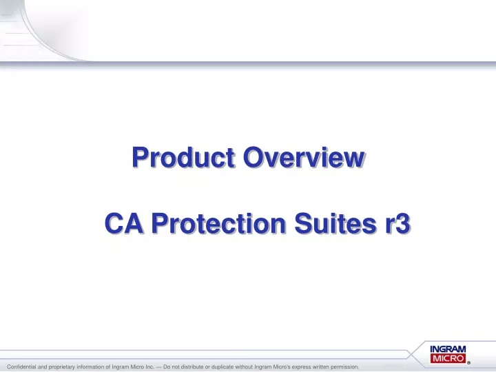 product overview ca protection suites r3