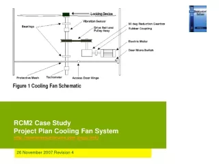 RCM2 Case Study Project Plan Cooling Fan System maintenanceforums (topic link)