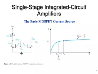 Figure 6.4   Circuit for a basic MOSFET constant-current source.