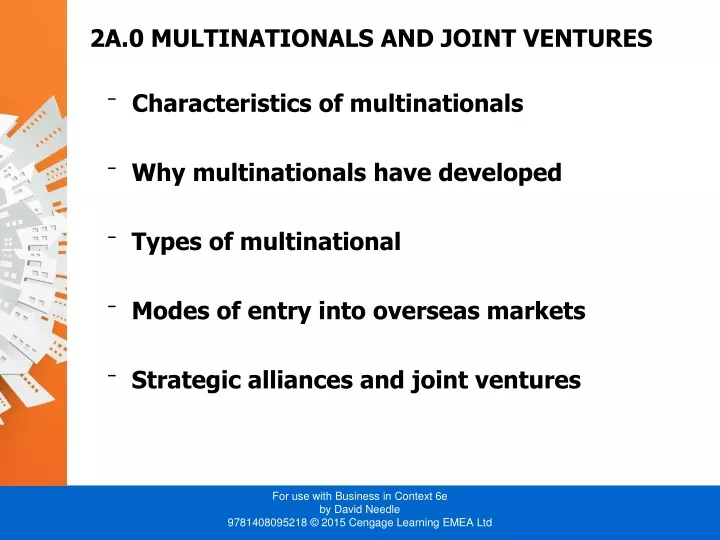 2a 0 multinationals and joint ventures