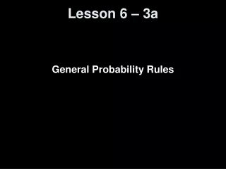 Lesson 6 – 3a