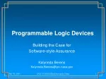 Programmable Logic Devices - slide 1