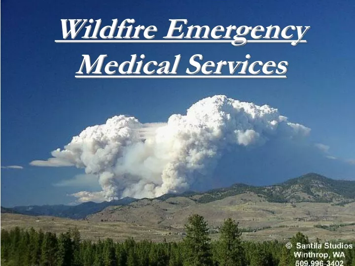 wildfire emergency medical services