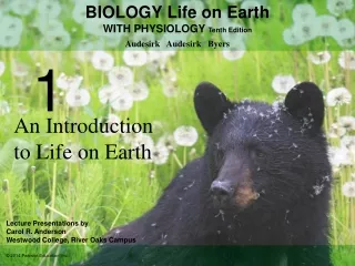 An Introduction to Life on Earth