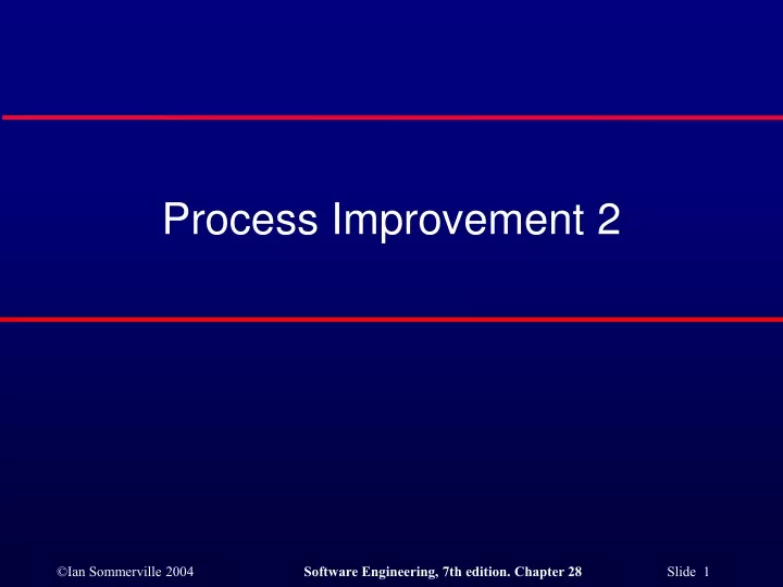 process improvement 2