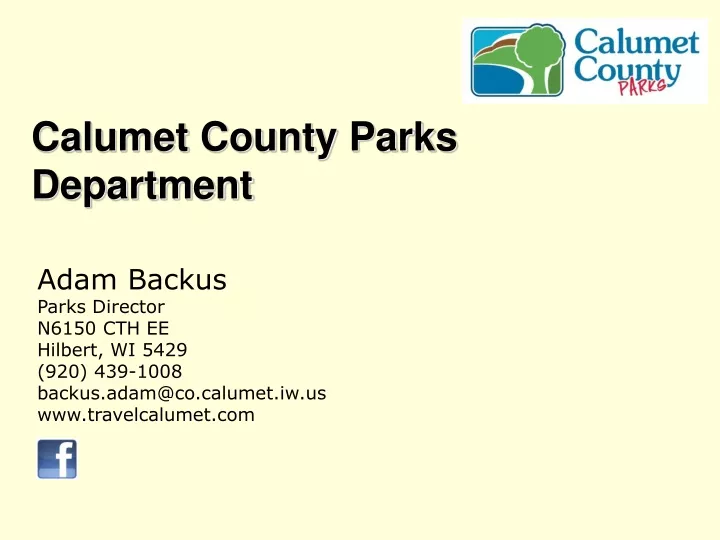 calumet county parks department