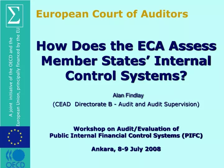 how does the eca assess member states internal