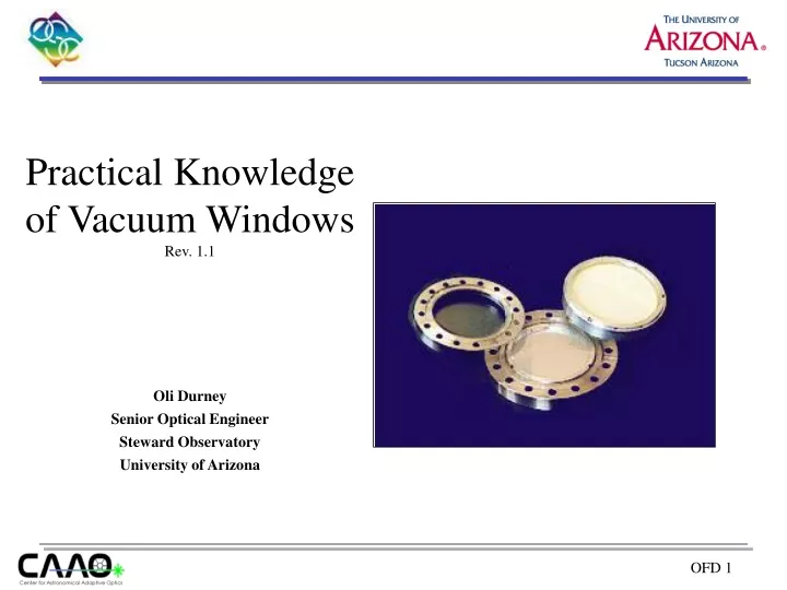 practical knowledge of vacuum windows rev 1 1