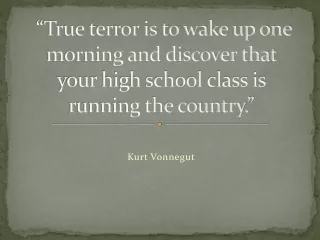 Kurt Vonnegut