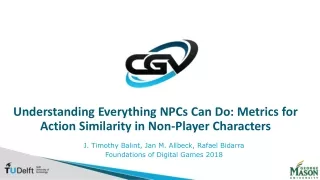 Understanding Everything NPCs Can Do: Metrics for Action Similarity in Non-Player Characters