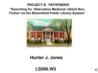 Hunter J. Jones                                                     LS566.W3