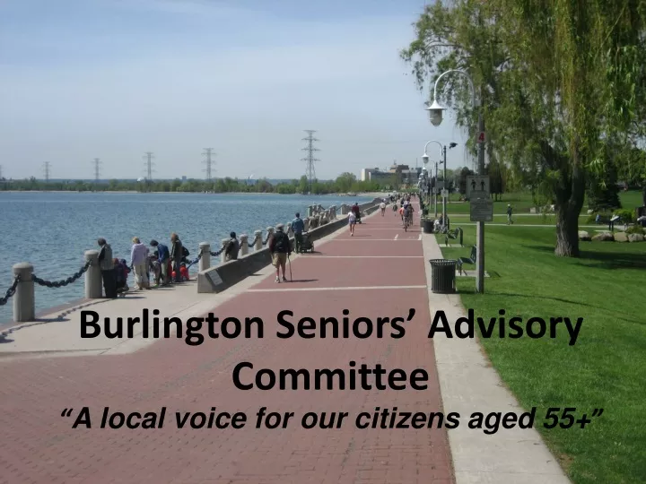 burlington seniors advisory committee a local voice for our citizens aged 55