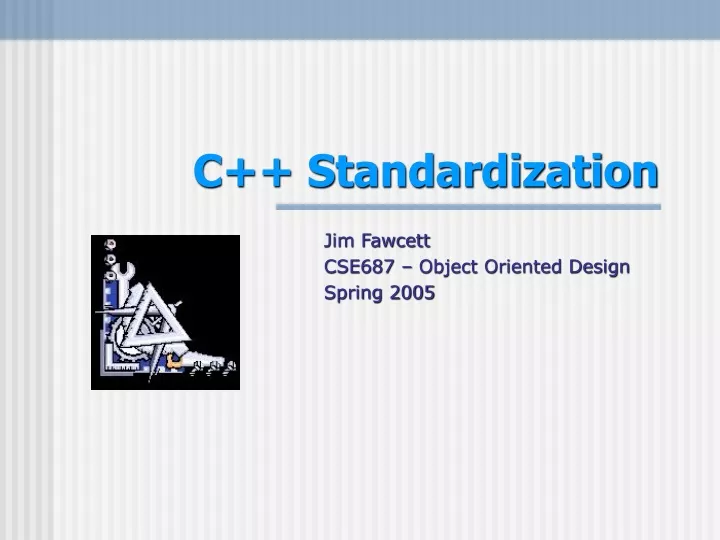c standardization