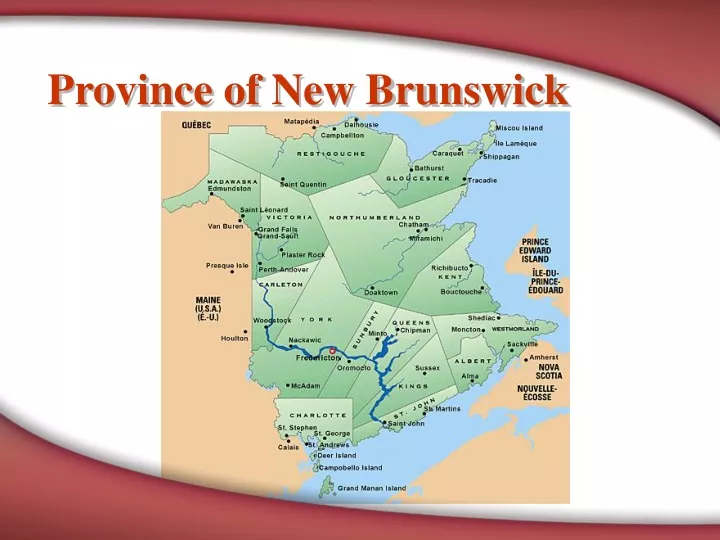 province of new brunswick