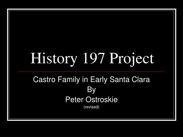 history 197 project