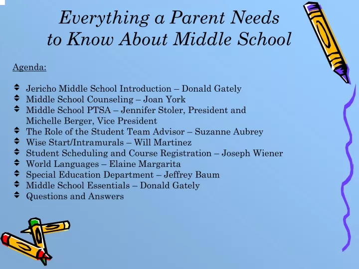 everything a parent needs to know about middle school