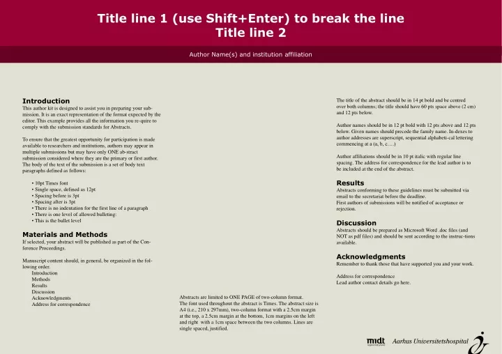 title line 1 use shift enter to break the line title line 2