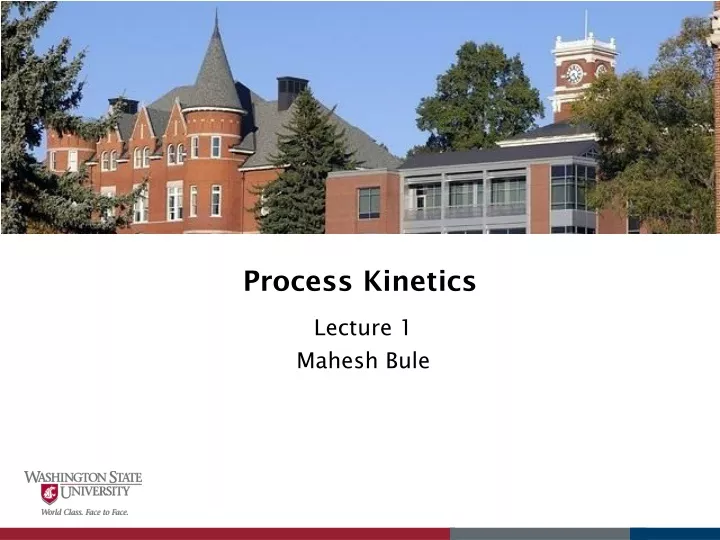 process kinetics