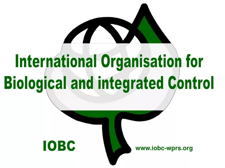 international organisation for biological