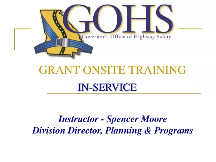 grant onsite training