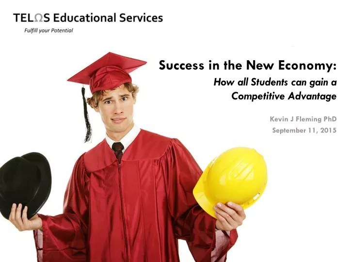 success in the new economy how all students