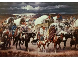 Trail of Tears, Robert Lindneux 1942