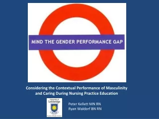 Considering the Contextual Performance of Masculinity and Caring During Nursing Practice Education