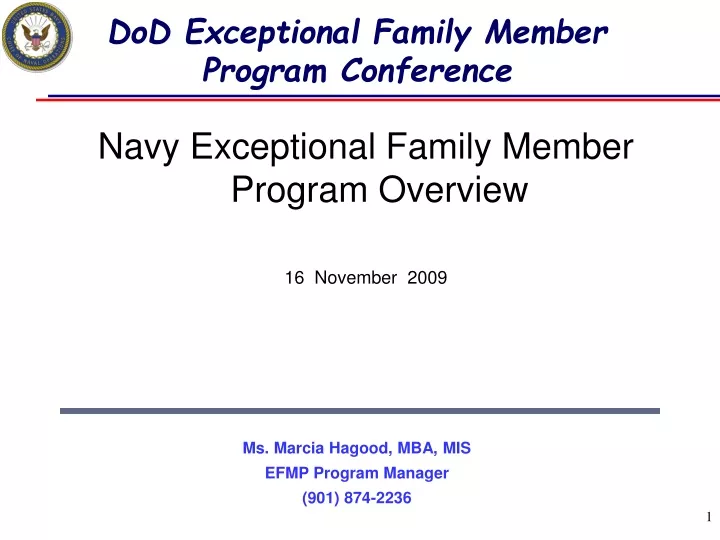dod exceptional family member program conference