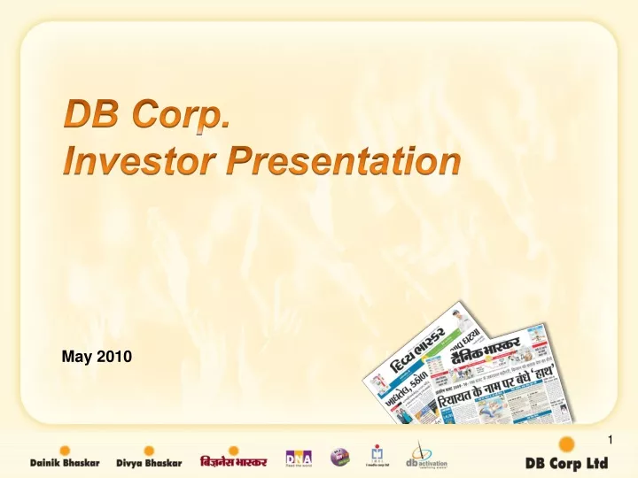 db corp investor presentation