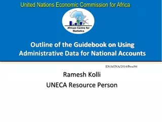 Outline of the Guidebook on Using Administrative Data for National Accounts