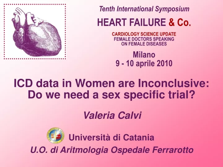 tenth international symposium heart failure