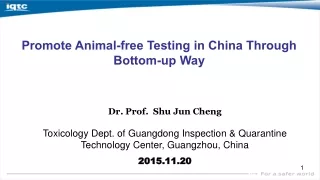 Dr. Prof.  Shu Jun Cheng