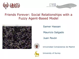 Friends Forever: Social Relationships with a Fuzzy Agent-Based Model