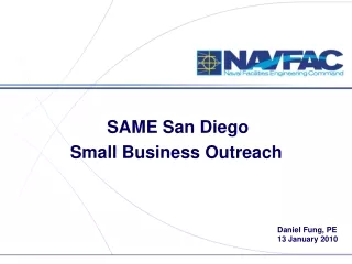 SAME San Diego  Small Business Outreach