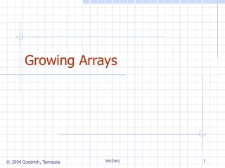 Growing Arrays