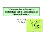 PPT - Plant Defense And Secondary Metabolism PowerPoint Presentation ...