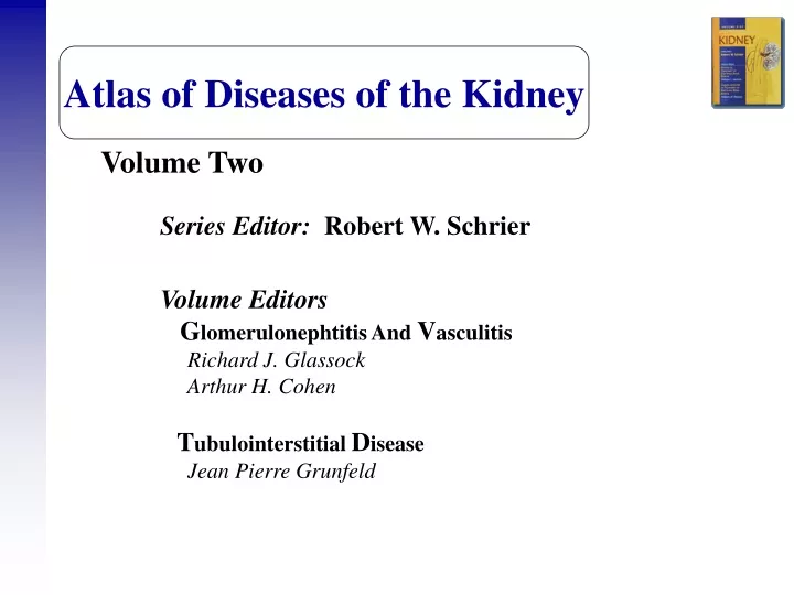 atlas of diseases of the kidney