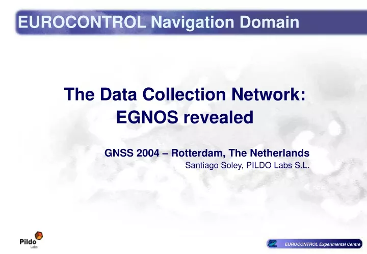 eurocontrol navigation domain