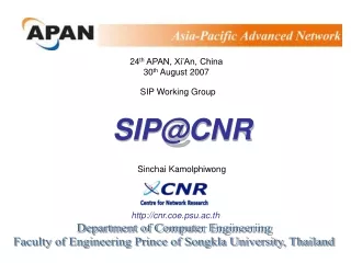 SIP Working Group