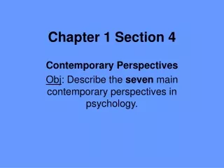 Chapter 1 Section 4