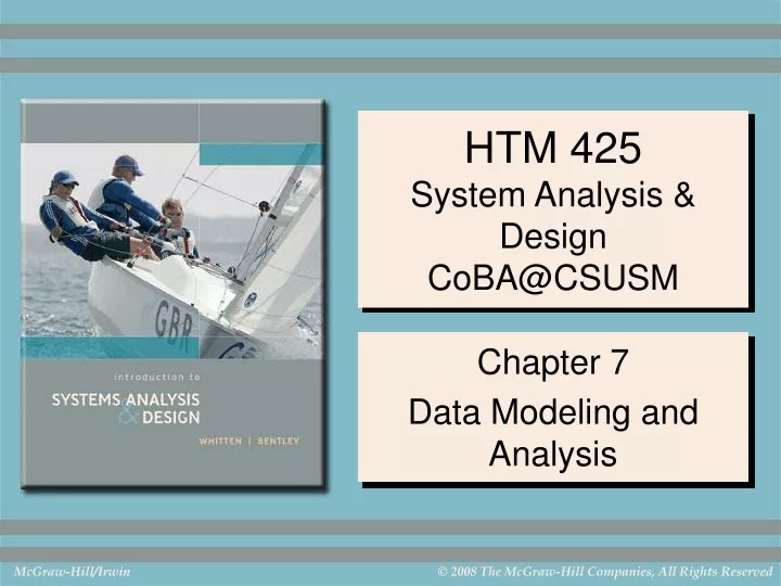 htm 425 system analysis design coba@csusm