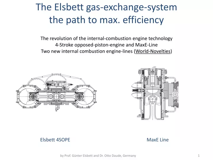 the elsbett gas exchange system the path to max efficiency