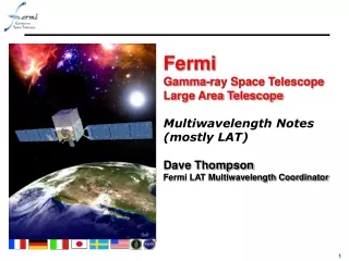 Fermi  Gamma-ray Space Telescope Large Area Telescope Multiwavelength Notes (mostly LAT)