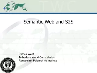 Semantic Web and S2S