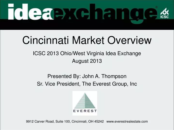 cincinnati market overview