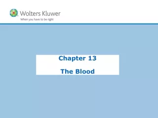 Chapter 13 The Blood