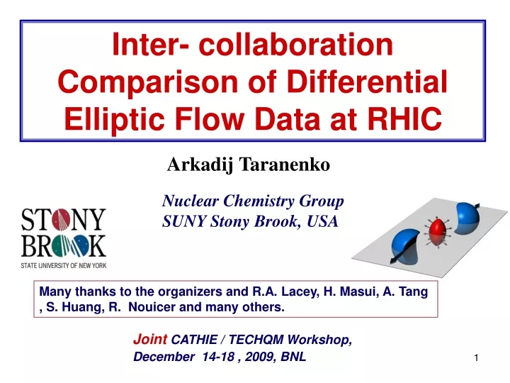 inter collaboration comparison of differential elliptic flow data at rhic
