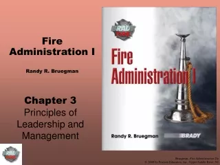Fire Administration I